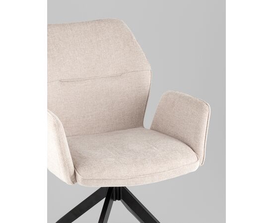 Стул обеденный Helm рогожка бежевый, изображение 8 | Интернет магазин мебели и декора LifeDekor