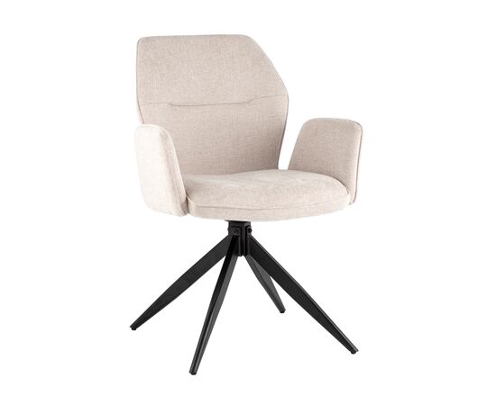 Стул обеденный Helm рогожка бежевый | Интернет магазин мебели и декора LifeDekor