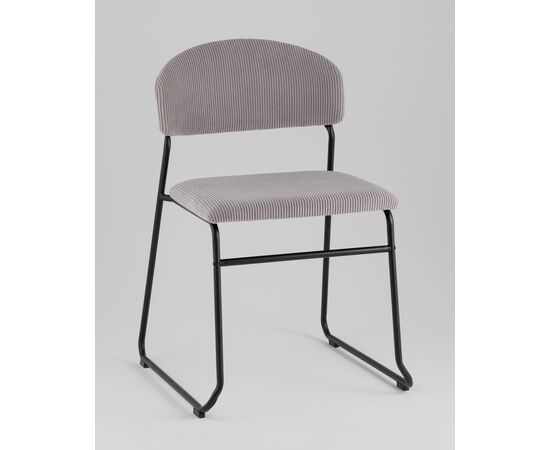 Стул обеденный Loftys серый, изображение 2 | Интернет магазин мебели и декора LifeDekor