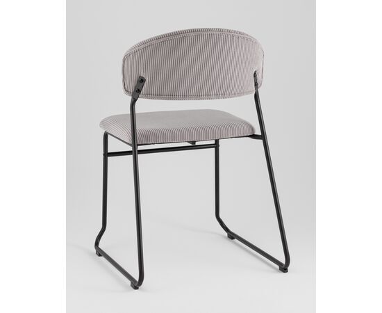 Стул обеденный Loftys серый, изображение 6 | Интернет магазин мебели и декора LifeDekor