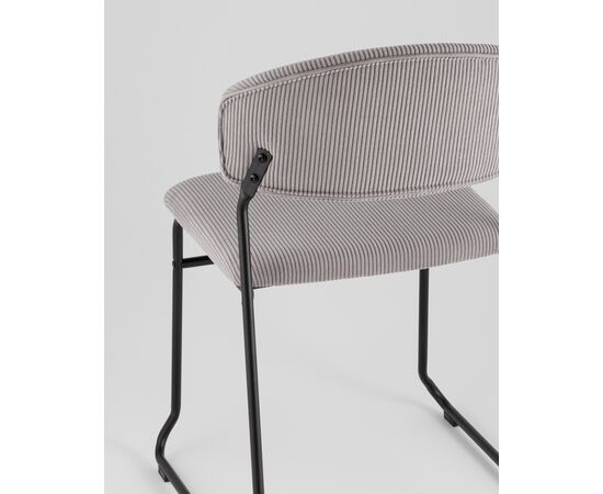 Стул обеденный Loftys серый, изображение 7 | Интернет магазин мебели и декора LifeDekor