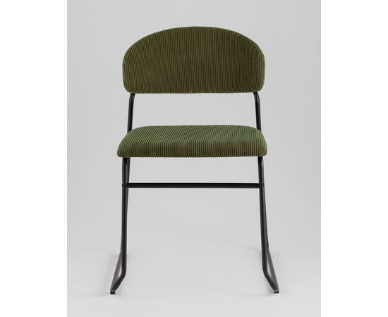 Стул обеденный Loftys зеленый, изображение 3 | Интернет магазин мебели и декора LifeDekor