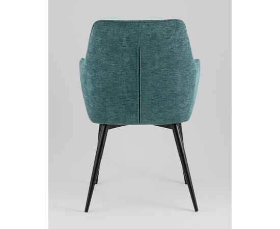 Стул обеденный Lynet рогожка голубой, изображение 5 | Интернет магазин мебели и декора LifeDekor