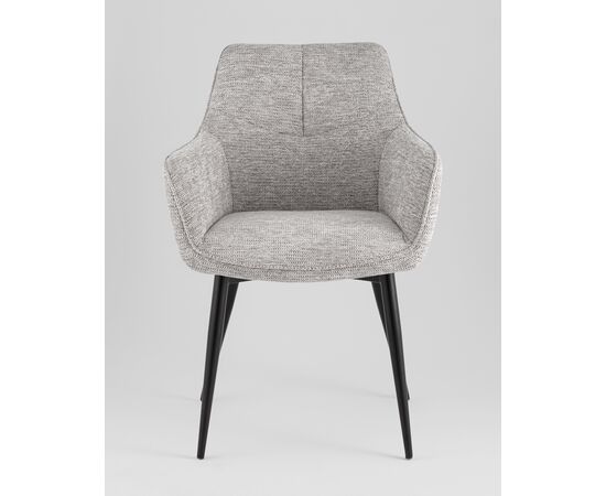 Стул обеденный Lynet рогожка светло-серый, изображение 3 | Интернет магазин мебели и декора LifeDekor