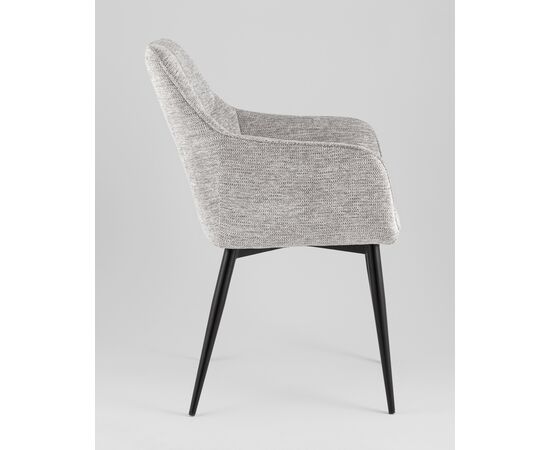 Стул обеденный Lynet рогожка светло-серый, изображение 4 | Интернет магазин мебели и декора LifeDekor