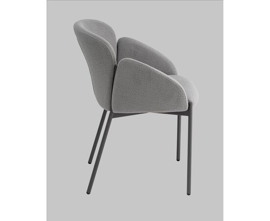 Стул обеденный Melia серый, изображение 4 | Интернет магазин мебели и декора LifeDekor