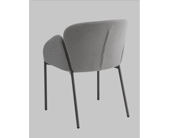 Стул обеденный Melia серый, изображение 6 | Интернет магазин мебели и декора LifeDekor