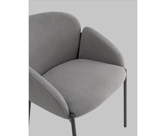 Стул обеденный Melia серый, изображение 8 | Интернет магазин мебели и декора LifeDekor