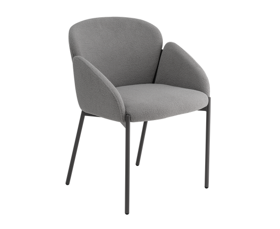 Стул обеденный Melia серый | Интернет магазин мебели и декора LifeDekor