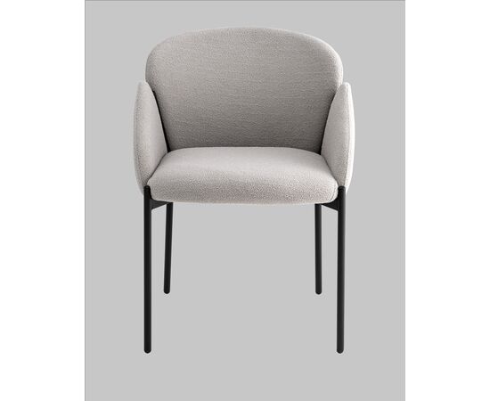 Стул обеденный Melia светло-серый, изображение 3 | Интернет магазин мебели и декора LifeDekor