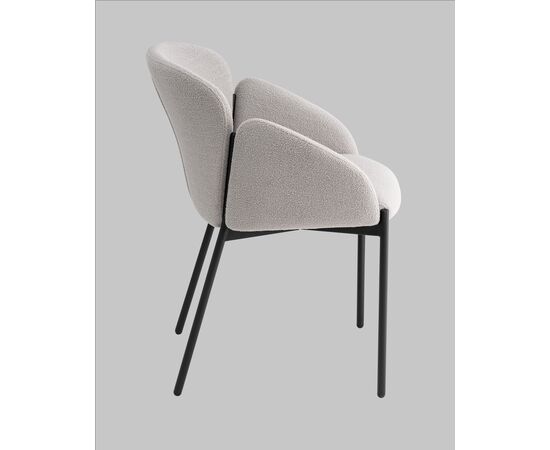 Стул обеденный Melia светло-серый, изображение 4 | Интернет магазин мебели и декора LifeDekor