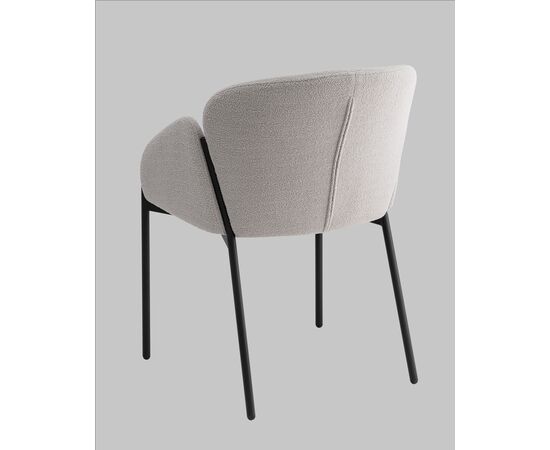 Стул обеденный Melia светло-серый, изображение 6 | Интернет магазин мебели и декора LifeDekor