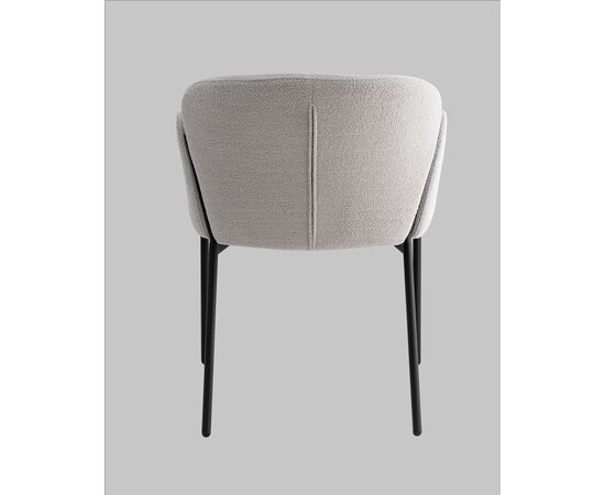 Стул обеденный Melia светло-серый, изображение 5 | Интернет магазин мебели и декора LifeDekor