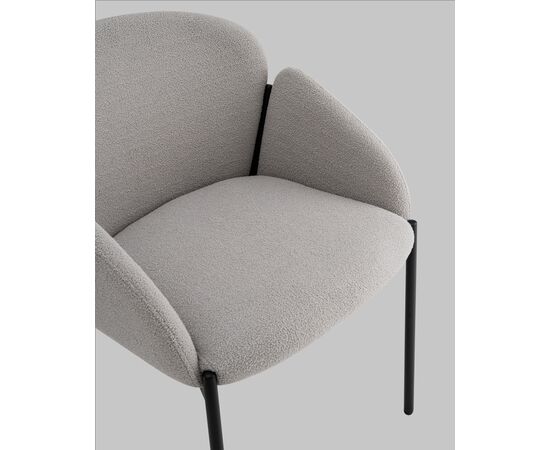 Стул обеденный Melia светло-серый, изображение 8 | Интернет магазин мебели и декора LifeDekor