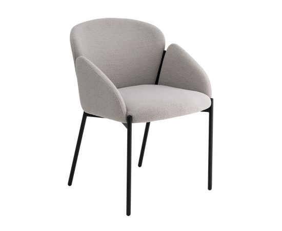 Стул обеденный Melia светло-серый | Интернет магазин мебели и декора LifeDekor