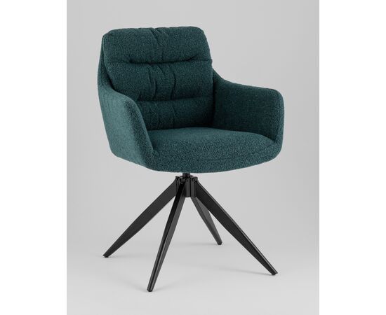 Стул обеденный Nia сине-зеленый, изображение 2 | Интернет магазин мебели и декора LifeDekor