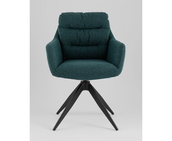 Стул обеденный Nia сине-зеленый, изображение 3 | Интернет магазин мебели и декора LifeDekor