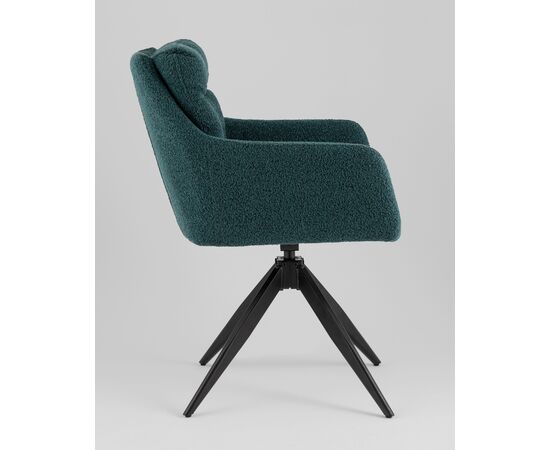 Стул обеденный Nia сине-зеленый, изображение 4 | Интернет магазин мебели и декора LifeDekor