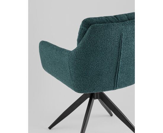 Стул обеденный Nia сине-зеленый, изображение 7 | Интернет магазин мебели и декора LifeDekor