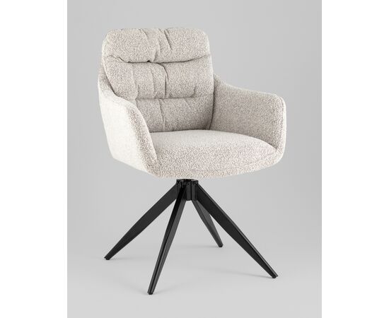 Стул обеденный Nia светло-серый, изображение 2 | Интернет магазин мебели и декора LifeDekor