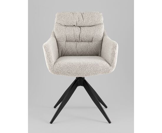 Стул обеденный Nia светло-серый, изображение 3 | Интернет магазин мебели и декора LifeDekor