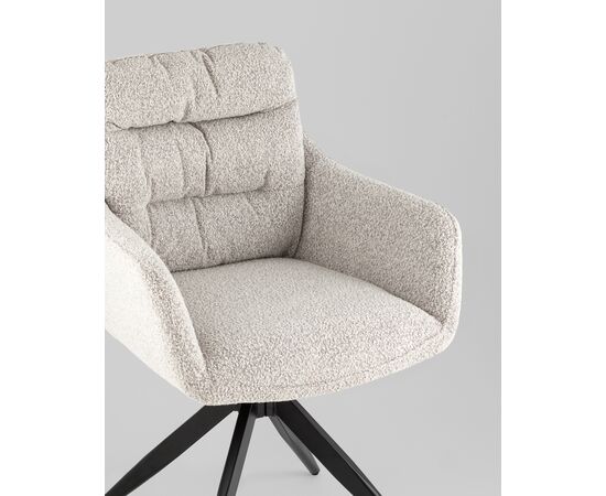 Стул обеденный Nia светло-серый, изображение 8 | Интернет магазин мебели и декора LifeDekor