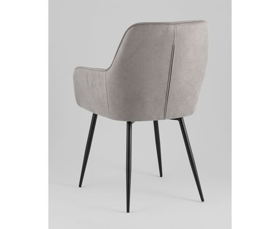 Стул обеденный Noa серый, изображение 6 | Интернет магазин мебели и декора LifeDekor