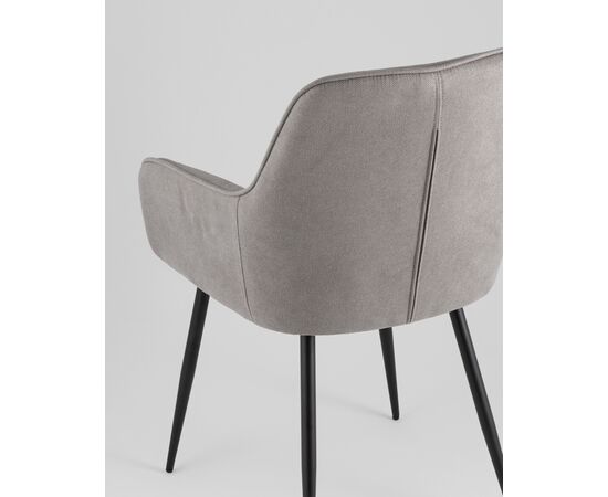 Стул обеденный Noa серый, изображение 7 | Интернет магазин мебели и декора LifeDekor