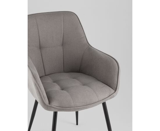 Стул обеденный Noa серый, изображение 8 | Интернет магазин мебели и декора LifeDekor