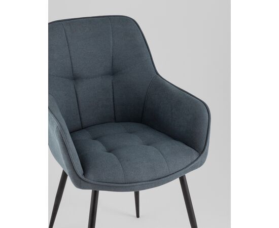 Стул обеденный Noa темно-синий, изображение 8 | Интернет магазин мебели и декора LifeDekor