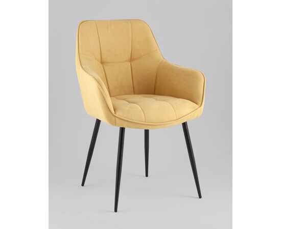 Стул обеденный Noa желто-коричневый, изображение 2 | Интернет магазин мебели и декора LifeDekor