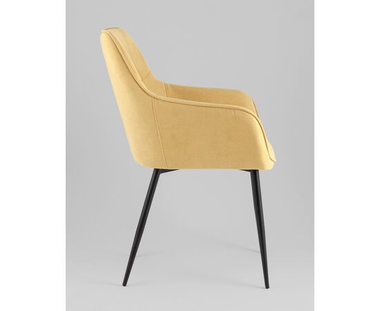 Стул обеденный Noa желто-коричневый, изображение 4 | Интернет магазин мебели и декора LifeDekor