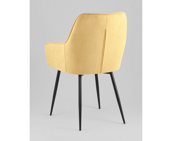 Стул обеденный Noa желто-коричневый, изображение 6 | Интернет магазин мебели и декора LifeDekor