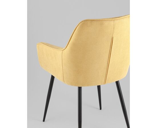 Стул обеденный Noa желто-коричневый, изображение 7 | Интернет магазин мебели и декора LifeDekor