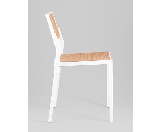 Стул пластиковый Milto белый, изображение 4 | Интернет магазин мебели и декора LifeDekor