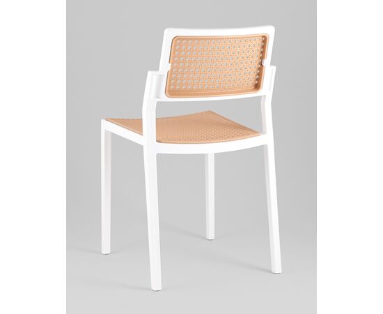Стул пластиковый Milto белый, изображение 6 | Интернет магазин мебели и декора LifeDekor