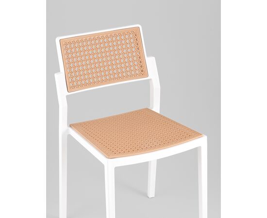 Стул пластиковый Milto белый, изображение 8 | Интернет магазин мебели и декора LifeDekor