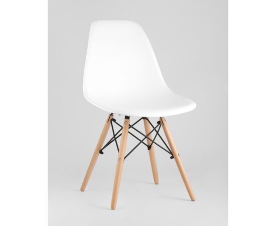 Стул Eames Style DSW белый (разборный каркас), изображение 2 | Интернет магазин мебели и декора LifeDekor