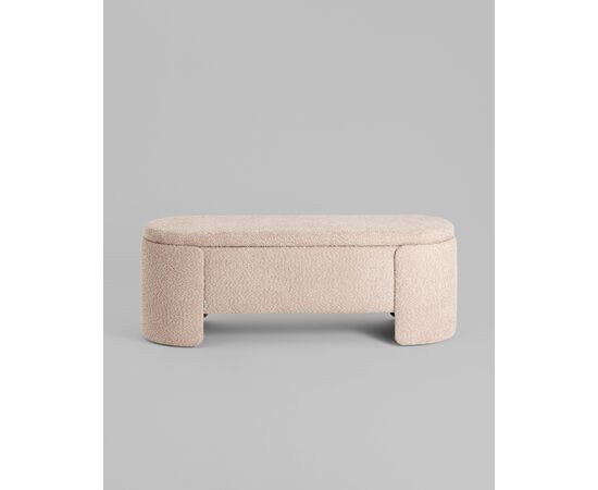 Банкетка Taks с местом для хранения букле капучино, изображение 3 | Интернет магазин мебели и декора LifeDekor