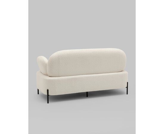 Диван Кэнди ткань букле белый, изображение 7 | Интернет магазин мебели и декора LifeDekor