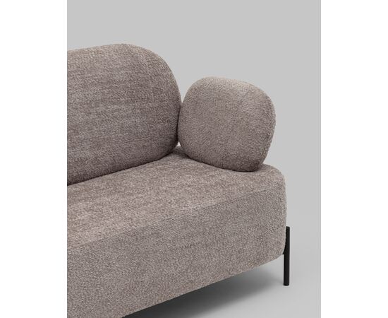 Диван Кэнди ткань букле капучино, изображение 7 | Интернет магазин мебели и декора LifeDekor