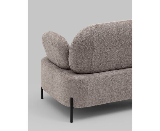 Диван Кэнди ткань букле капучино, изображение 8 | Интернет магазин мебели и декора LifeDekor