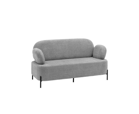 Диван Кэнди ткань букле светло-серый | Интернет магазин мебели и декора LifeDekor