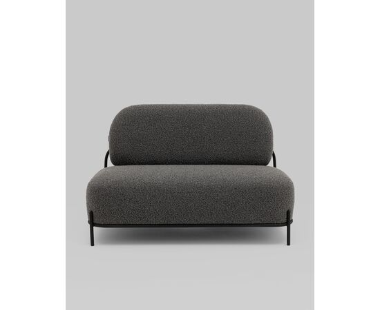 Диван Стоун new ткань букле тёмно-серый, изображение 5 | Интернет магазин мебели и декора LifeDekor