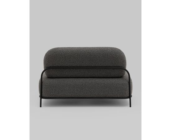 Диван Стоун new ткань букле тёмно-серый, изображение 6 | Интернет магазин мебели и декора LifeDekor