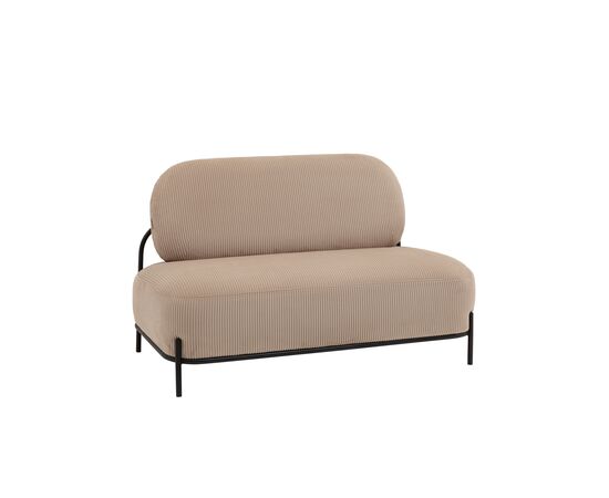 Диван Стоун велюр рельефный бежевый | Интернет магазин мебели и декора LifeDekor