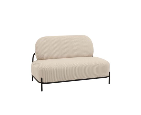 Диван Стоун велюр рельефный молочный | Интернет магазин мебели и декора LifeDekor