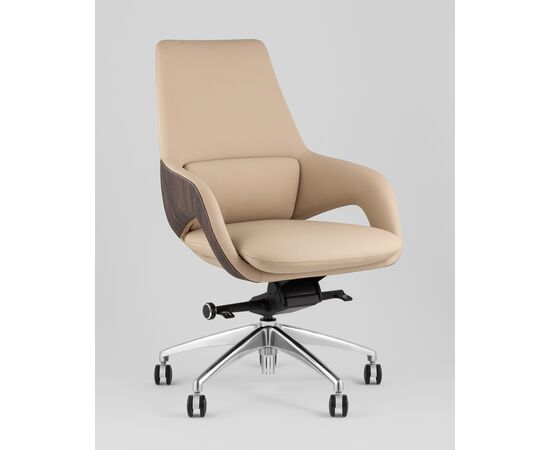 Кресло офисное TopChairs Reign бежевый, изображение 2 | Интернет магазин мебели и декора LifeDekor