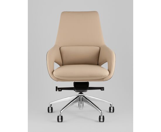 Кресло офисное TopChairs Reign бежевый, изображение 5 | Интернет магазин мебели и декора LifeDekor