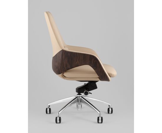 Кресло офисное TopChairs Reign бежевый, изображение 6 | Интернет магазин мебели и декора LifeDekor